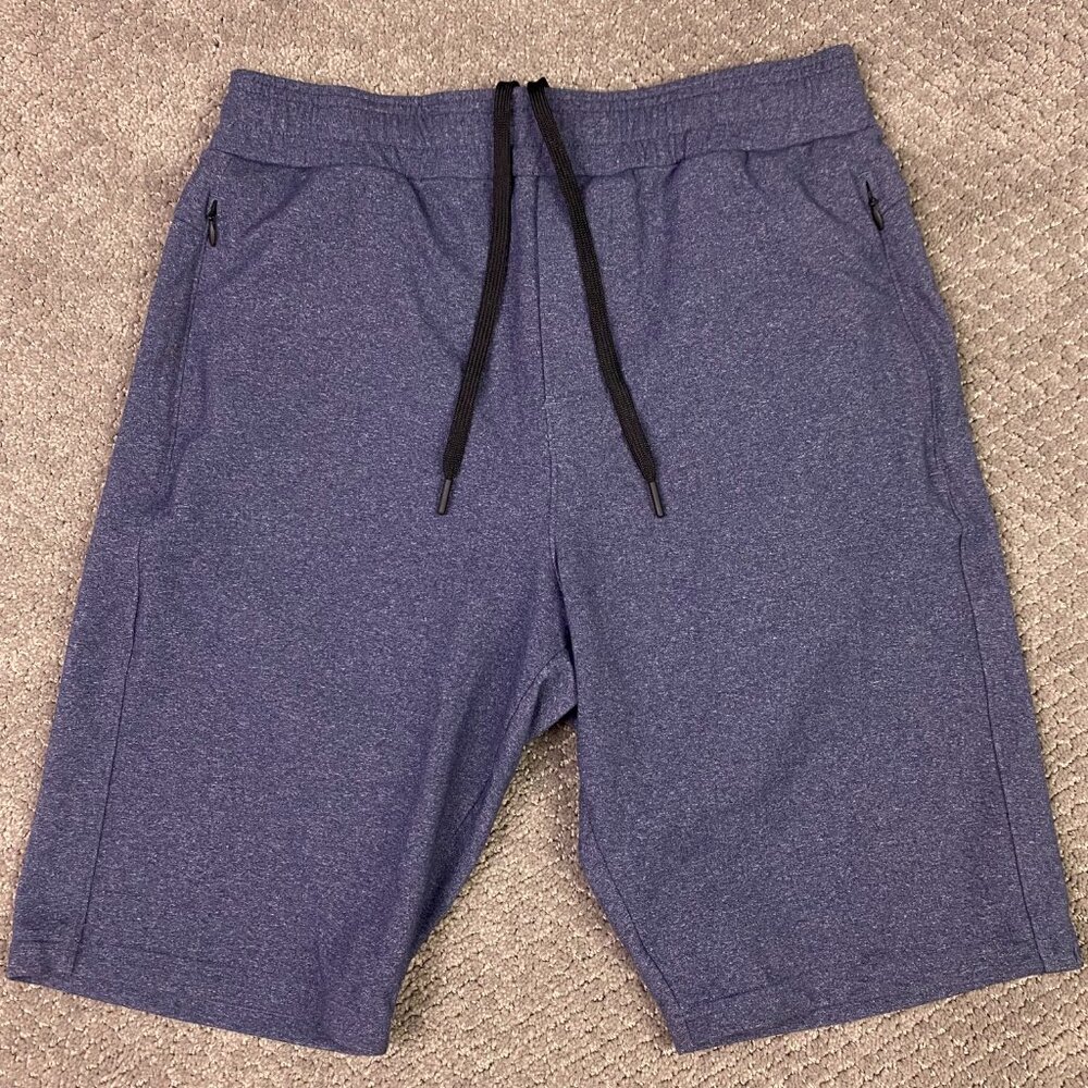 Public Rec Shorts Men's 32T Blue Heather All Day Every Day Gym Running 32 Tall T